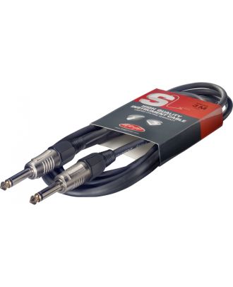 deluxe Instrumentkabel Klinke, Gitarrenkabel 10 Meter