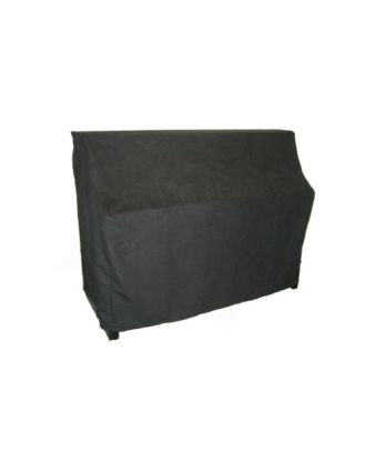Meyne Klavierdecke aus Wildleder-Imitat, Schwarz, 1040 x 1470 x 580 mm