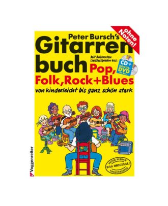 Peter Burschs Gitarrenbuch, Band 1, 160 Seiten, VR208