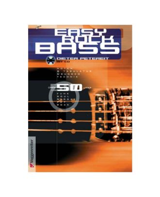 Dieter Petereit Easy Rock Bass, 142 Seiten, deutsche Ausgabe