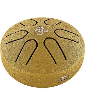 MEINL Pocket Steel Tongue Drum A Dur, 6 Töne, OM, 3"/7,6 cm, gold
