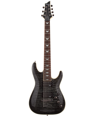 Schecter E-Gitarre Omen Extreme 7 See-Thru Black