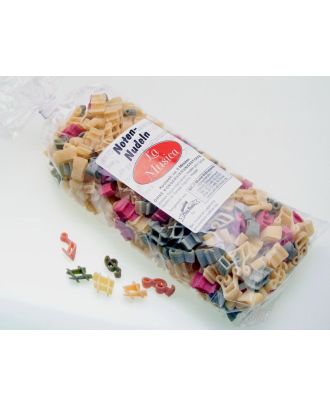 Notennudeln bunt, 250g