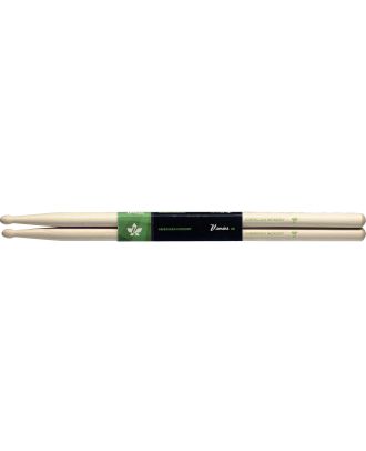 Hickory Sticks, 2B Holztip, 1 Paar Drumsticks, Schlagzeugstöcke