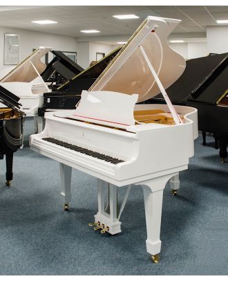 Steinway & Sons Flügel, Modell S-155, weiss Hochglanz, gebraucht, Bj. 1948