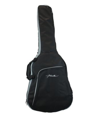 Tasche für 4/4 Konzertgitarre, schwarz, 10 mm Polsterung, Gitarrentasche, Gigbag