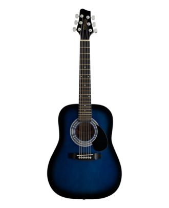 Stagg 1/2 Kinder Westerngitarre blau