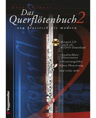 Klaus Dapper - Das Querflötenbuch 2 (Fortsetzung), 176 Seiten