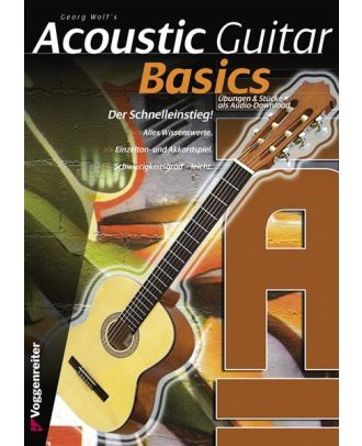 Georg Wolfs Acoustic Guitar Basics, deutsche Ausgabe, VR558
