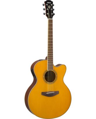 Yamaha CPX600 VT Vintage Tint Westerngitarre mit Tonabnehmer