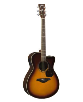 Yamaha FSX830C BS Brown Sunburst Westerngitarre mit Tonabnehmer