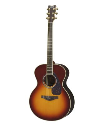 Yamaha LJ6 BS ARE Brown Sunburst Westerngitarre mit Tonabnehmer