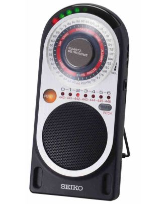 SEIKO Quarz Metronom mit bedienungsfreundlicher Wahlscheibe