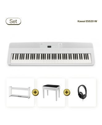 Kawai ES520 Stagepiano in weiss im Set