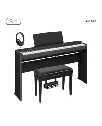 Yamaha P-225 B im Komplett-Set