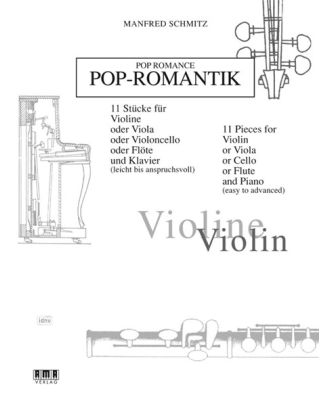 Pop-Romantik, Noten für Violine