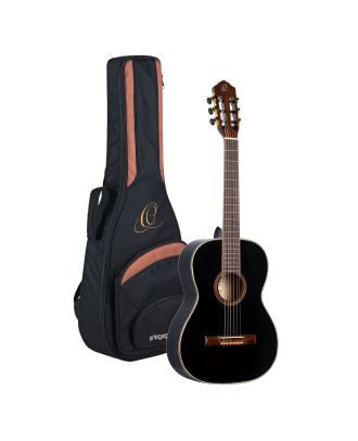 Ortega Konzertgitarre R221 BK-7/8 schwarz