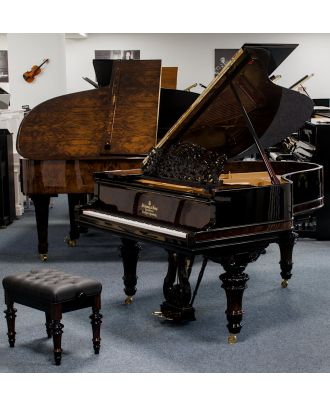 Steinway & Sons Flügel, Modell A, 188 cm, schwarz Hochglanz, Bj. 1894