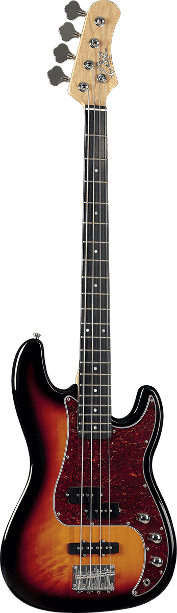 E-Bass Gitarre EKO VPJ280 Sunburst