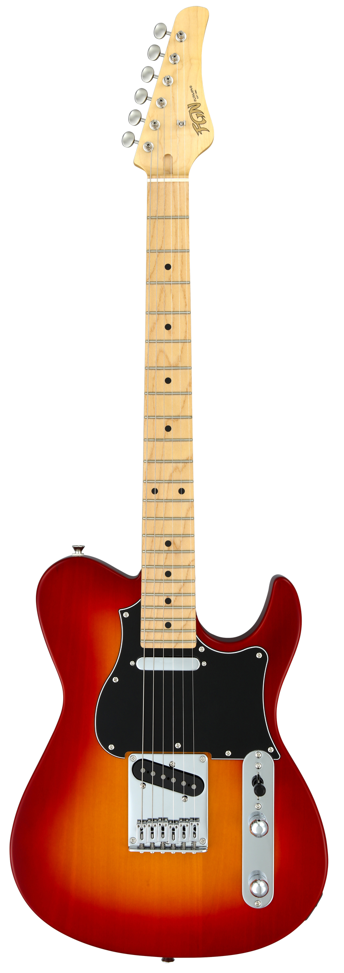 FGN E-Gitarre Boundary in Cherry Sunburst
