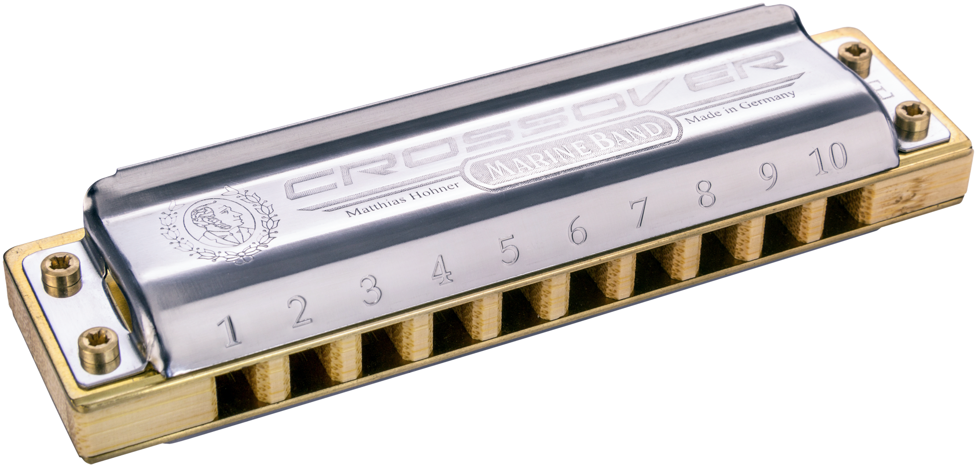 Hohner Mundharmonika Marine Band Crossover, B-Dur