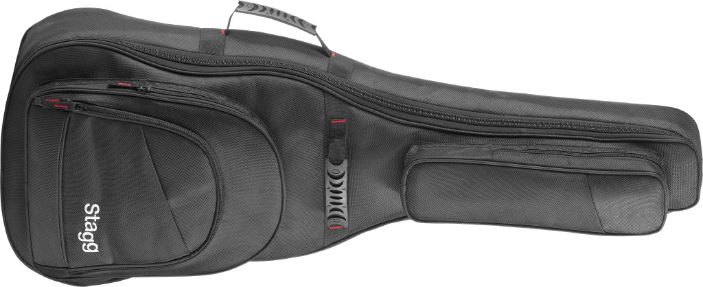 Gigbag, Tasche für Konzertgitarre 4/4 mit 15 mm Polsterung