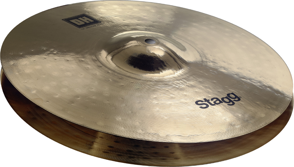 14" Brilliant medium HiHat - doppelt gehämmert