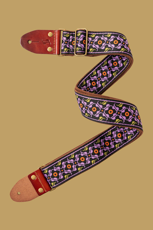 WOVEN NYLON STRAP 30TH PURPLE