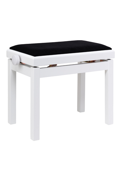 WHITE BENCH MAT+BK VELTOP