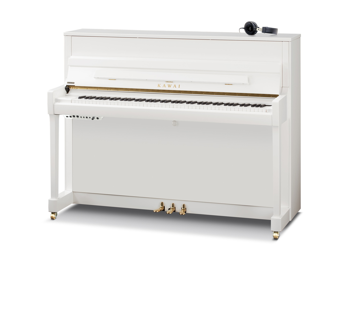 Kawai Klavier K200 ATX4 Weiß inkl. Klavierbank