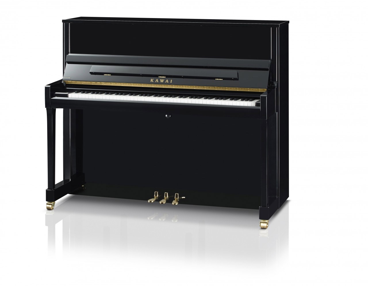 Kawai K-300 Klavier mieten - Schwarz poliert