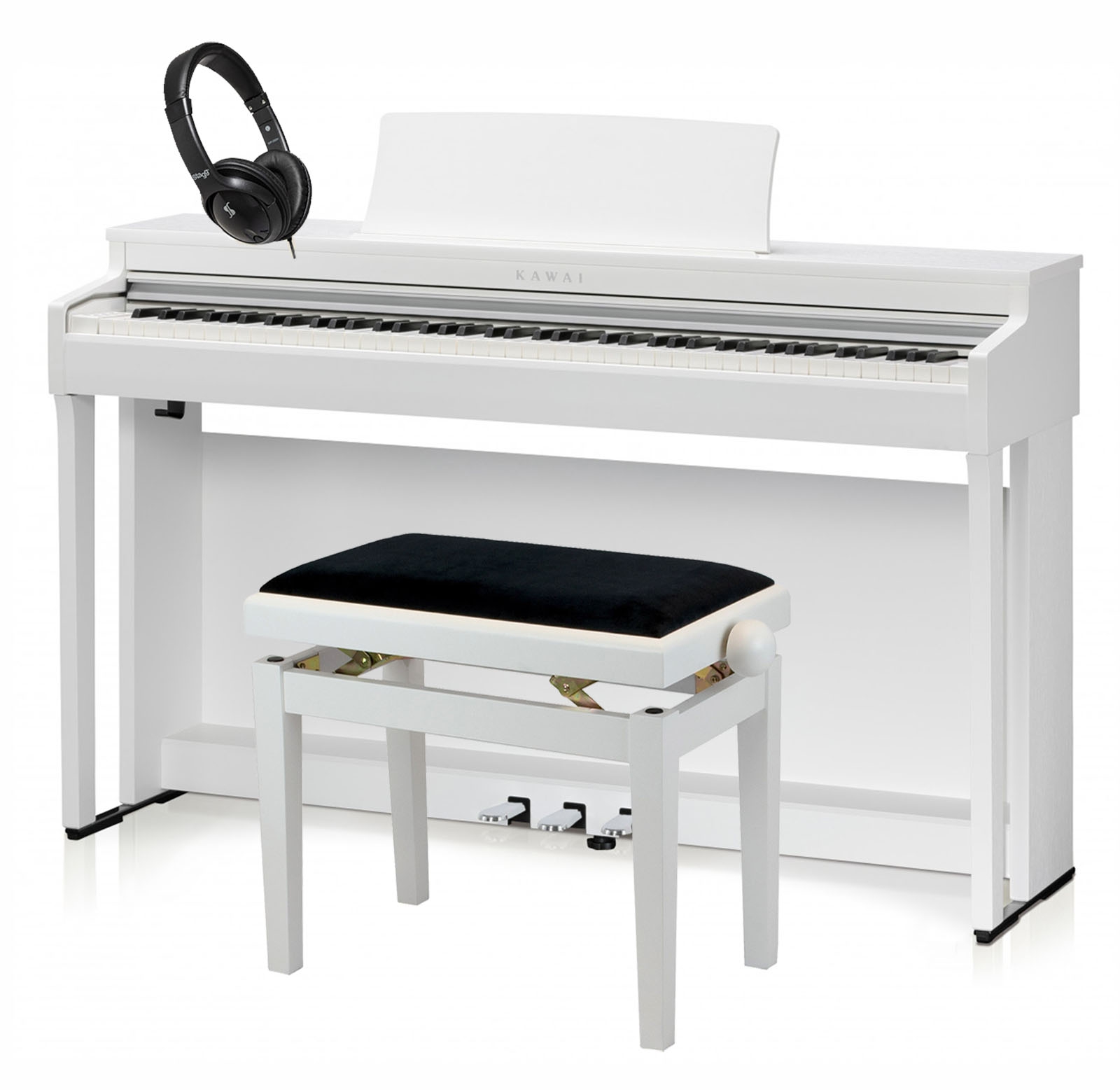 Kawai CN 201W Weiß matt im Set