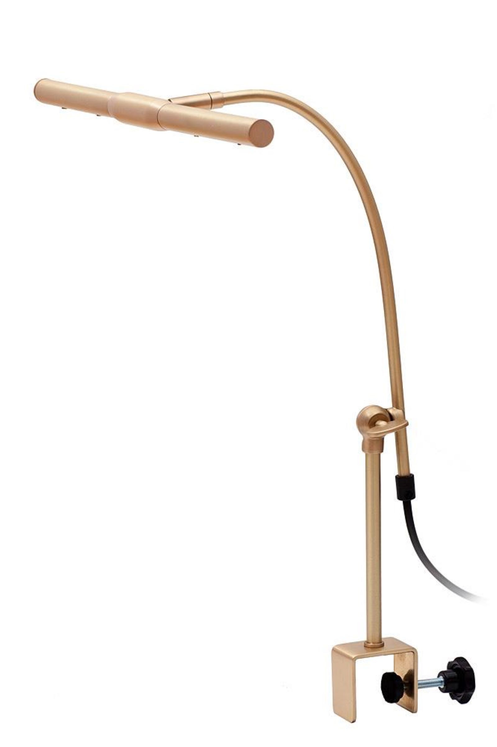 LED Notenpultleuchte Jahn - Messing matt