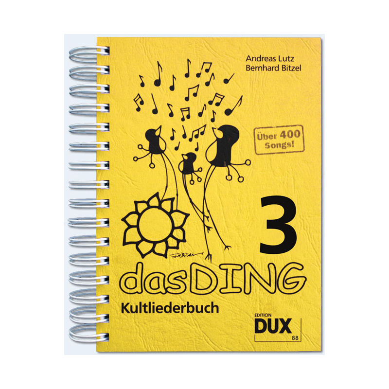 Das Ding 3 - Kultliederbuch, gelb