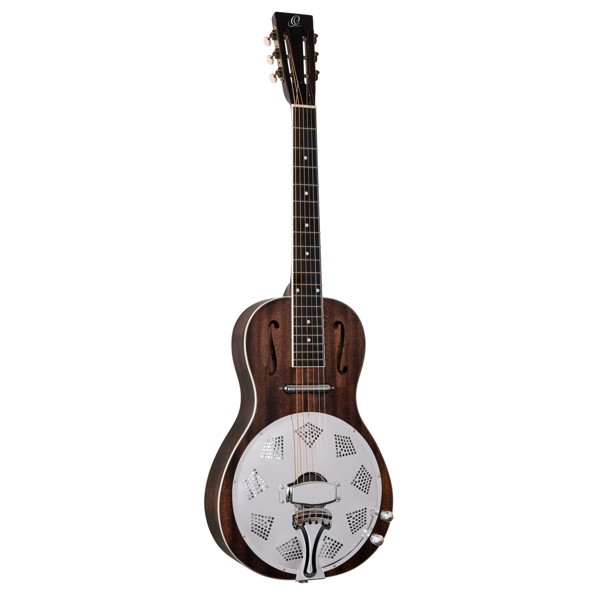 ORTEGA 6-Saiter Resonatorgitarre in Whiskey Burst Matte