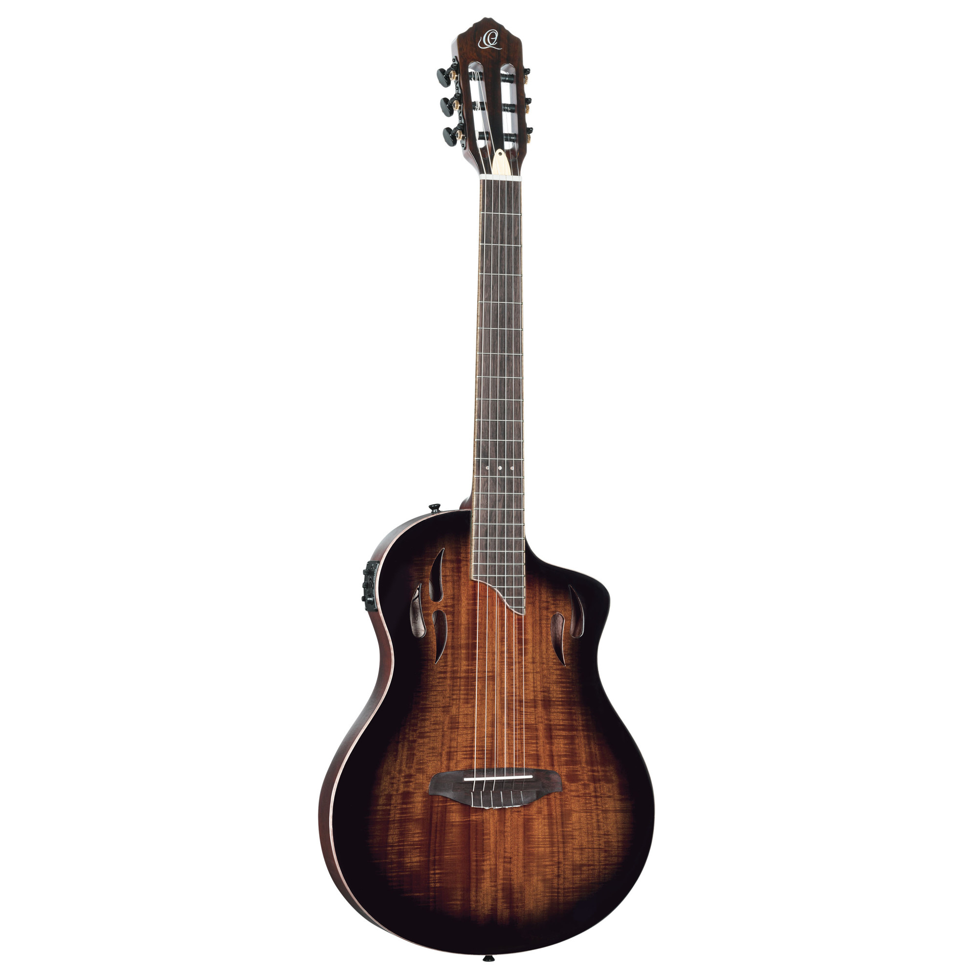 ORTEGA TourPlayer 6-Saiter Konzertgitarre in Acacia Burst RTPDLX-ACA