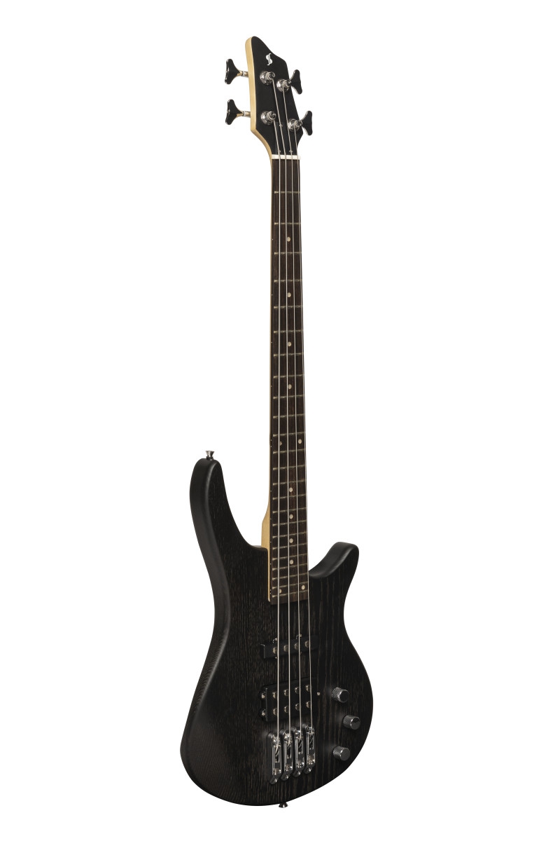 FUSION 40 E-BASS schwarz matt, Größe 3/4