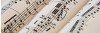 Noten: Melodien auf Papier