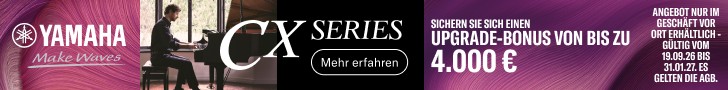 Yamaha CX-Serie – bis zu 4.000 € Upgrade-Bonus bei Pianelli