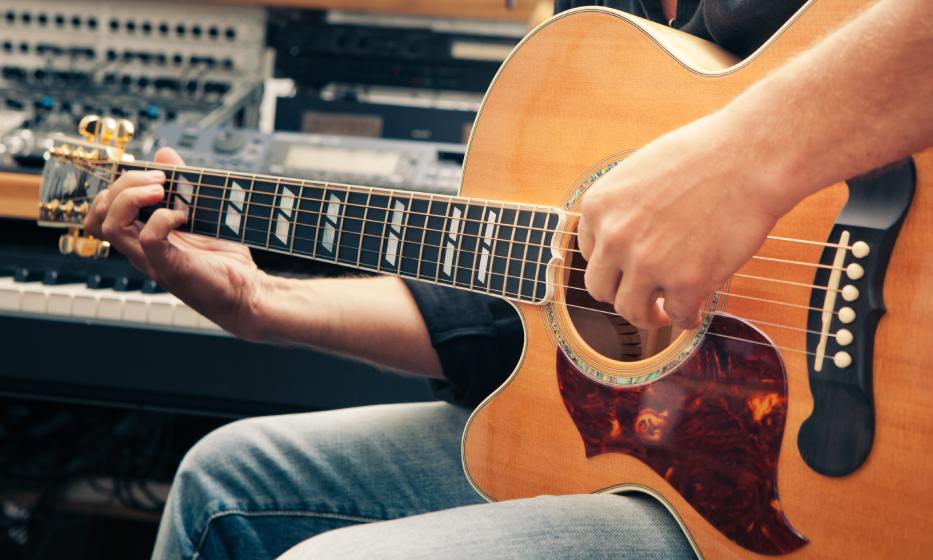 Linkshänder Gitarre